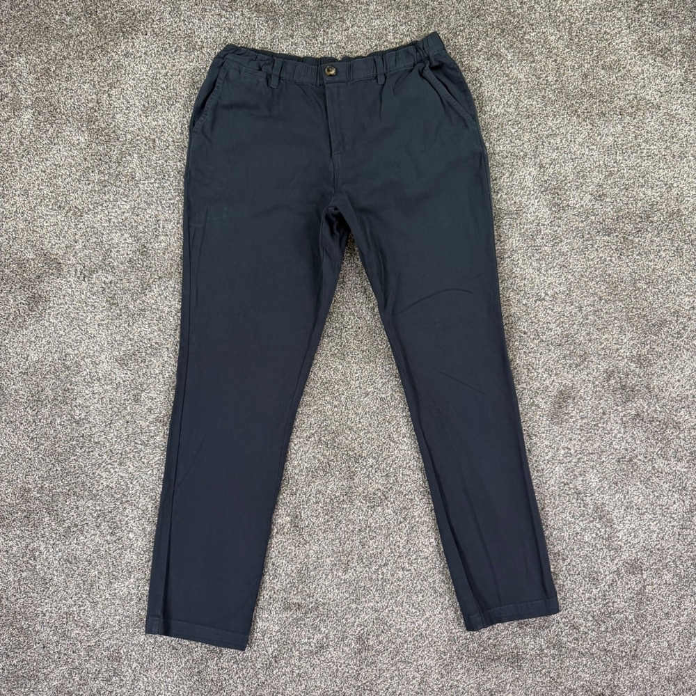 Cove Chino Navy Pants Mens 34 Stretch Outdoor Hiking Casual Workout Gorpcore